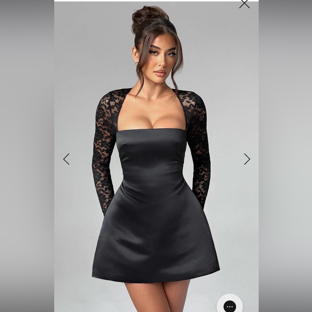Babyboo Fashion- Sadie Mini Dress In Black